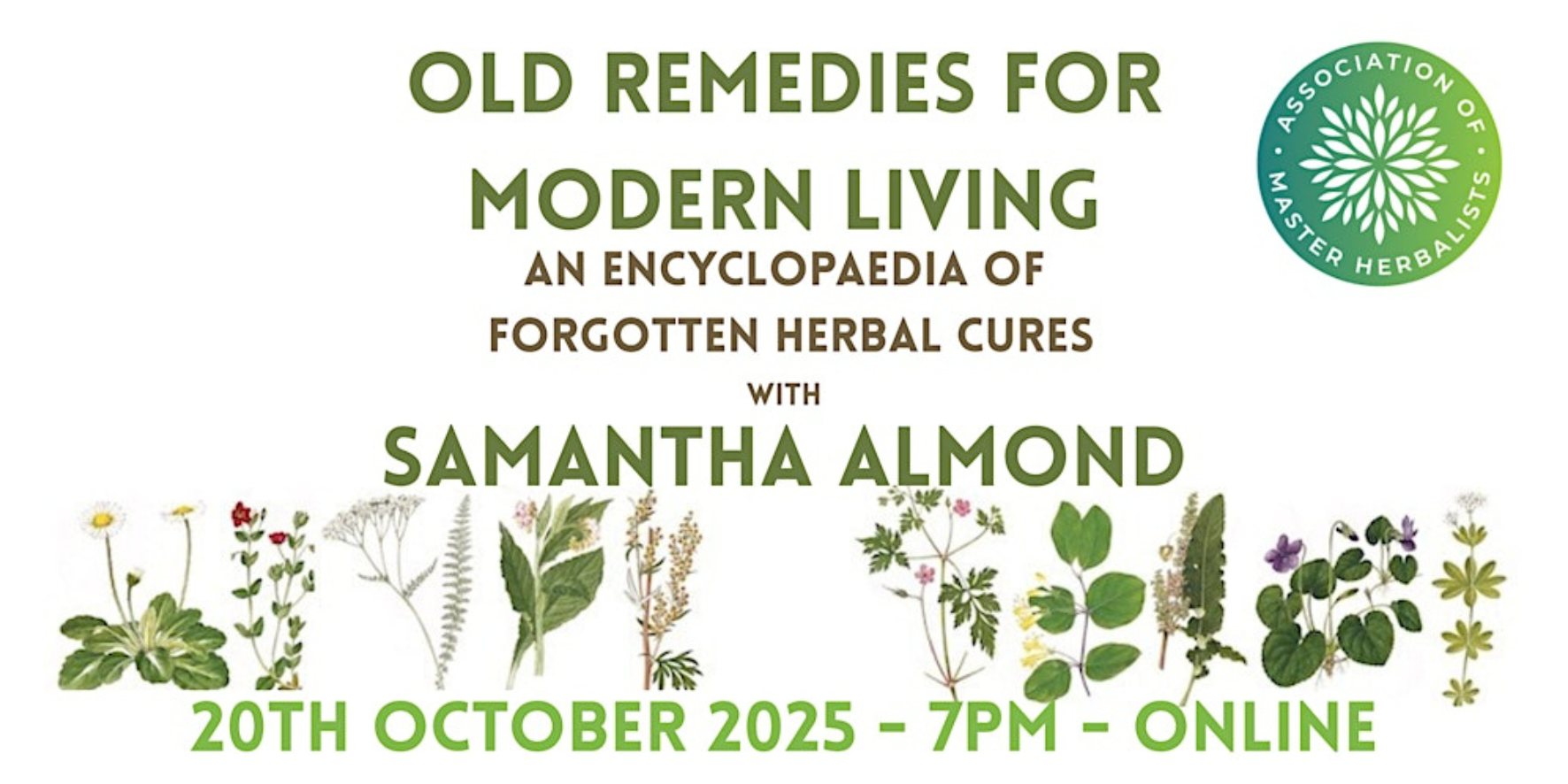Old Remedies for Modern Living with Samantha Almond